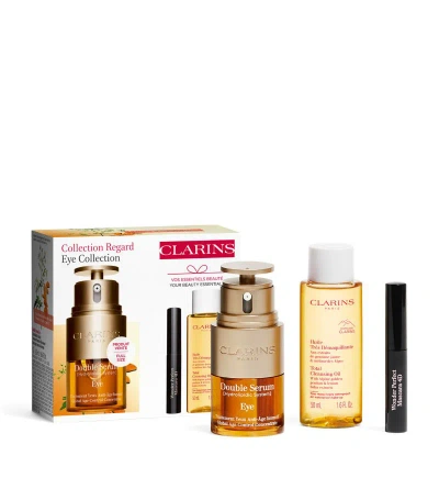 Clarins Double Serum Eye Collection Gift Set In Multi