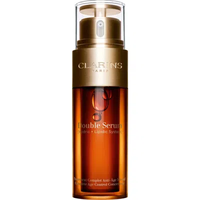 Clarins Double Serum Firming & Smoothing Anti-aging Concentrate In Transparent