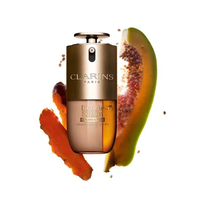 Clarins Double Serum Foundation In Transparent
