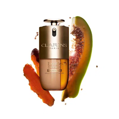 Clarins Double Serum Foundation In Transparent