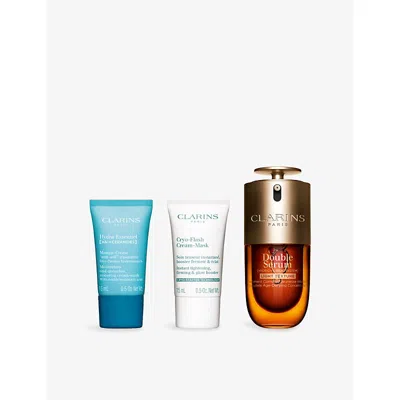 Clarins Double Serum Light Collection Gift Set Worth Over £88