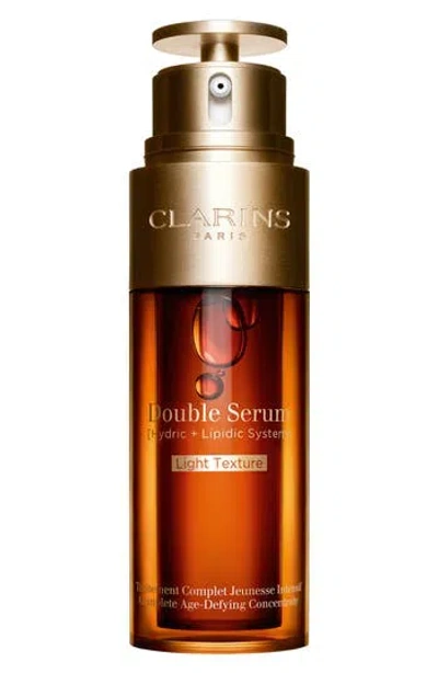 Clarins Double Serum Light Texture Firming & Smoothing Anti-aging Concentrate In Transparent