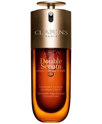Clarins Double Serum To Firm, Smooth, Boost Radiance & Refine Pores, 1.7 Oz. In No Color