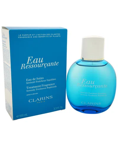 Clarins Eau De Toilette 3.3oz Ressourcante Serenity Freshness & Balance In Blue