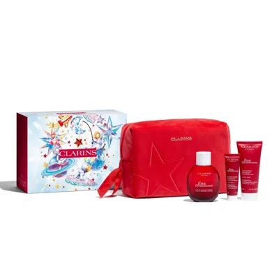 Clarins Eau Dynamisante Home Spa Set In White