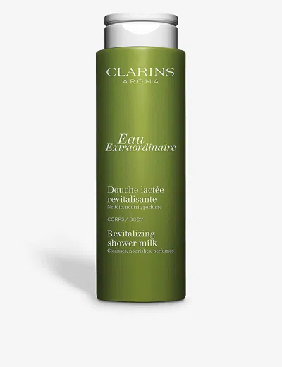 Clarins Eau Extraordinaire Revitalising Shower Milk 200ml In Multi