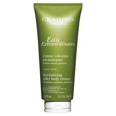 Clarins Eau Extraordinaire Revitalizing Silky Body Cream 6.7 Oz. In White