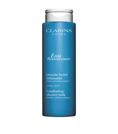 Clarins Eau Ressourçante Comforting Shower Milk In White