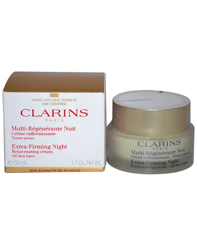 Clarins Extra Firming 1.7oz Night Cream In Transparent
