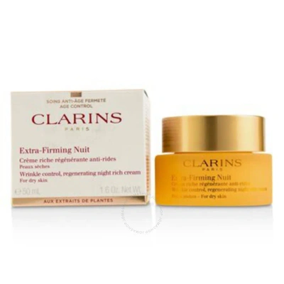 Clarins / Extra-firming Wrinkle Control Regenerating Night Rich Cream 1.6 oz In White