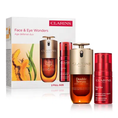 CLARINS FACE + EYE WONDERS AGE DEFENSE DUO