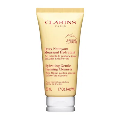Clarins Hydrating Gentle Foaming Face Cleanser For Normal To Dry Skin In White