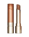 Clarins Hydrating Peptide & Plumping Lip Oil Balm In Almond