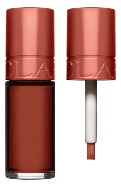 Clarins Hydrating Water Lip Stain Kiss-proof & Matte Finish In Nude Water