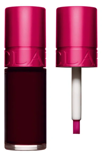 Clarins Hydrating Water Lip Stain Kiss-proof & Matte Finish In Violet Water
