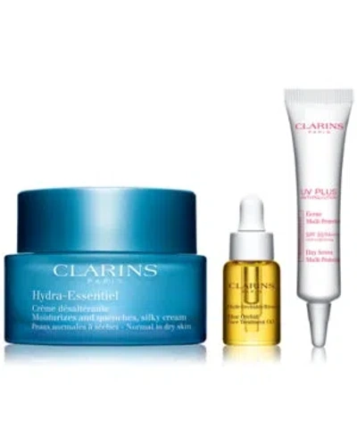 Clarins Hydration Essentials: 24/7 Trio Mini Gift Set In Multi