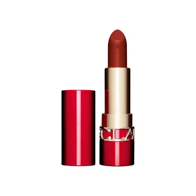 Clarins Joli Rouge Velvet In 771v Dahlia Red