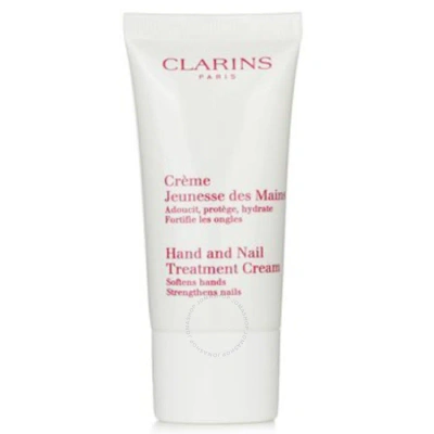 Clarins Ladies Hand & Nail Treatment Cream 1 oz Skin Care 3666057008139 In White