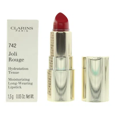 Clarins Ladies Joli Rouge Lipstick 0.05 oz (tester) 742 Makeup 3380814436064