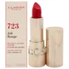 Clarins Ladies Joli Rouge Satin Lipstick 0.1 oz 723 Raspberry Makeup 3666057117176 In Multi
