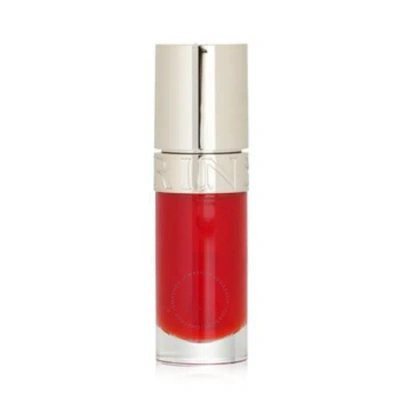 Clarins Ladies Lip Comfort Oil 0.2 oz # 08 Strawberry Makeup 3666057037481 In White