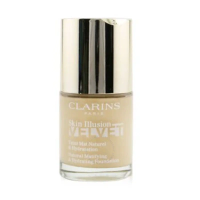 Clarins Ladies Skin Illusion Velvet Natural Matifying & Hydrating Foundation 1 oz # 108.5w Cashew Ma In White
