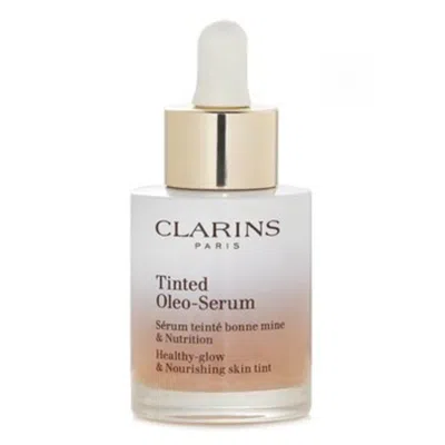 Clarins Ladies Tinted Oleo Serum Healthy Glow & Nourishing Tint Liquid Foundation 1 oz # 2.5 Makeup In White
