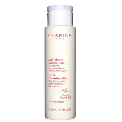 Clarins Ladies Velvet Cleansing Milk With Alpine Golden Gentian & Liquid 6.8 oz Skin Care 3380810391