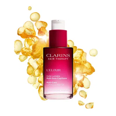 Clarins L'elixir - Olio Nutriente, Anti-crespo Per Capelli Luminosi