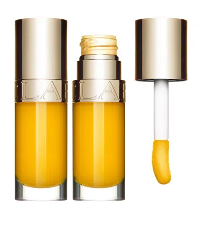 Clarins Limited Edition Comfort Lip Oil 22 (7ml) In Yellow