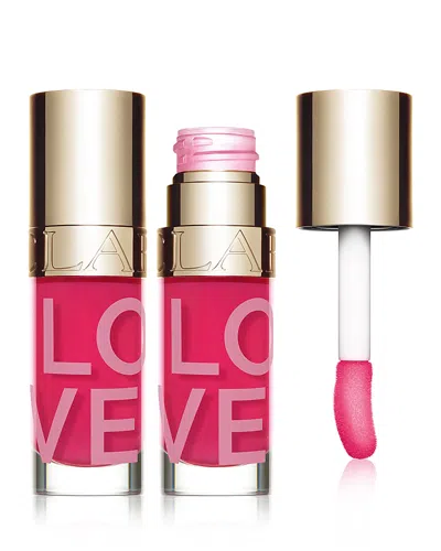 Clarins Limited Edition Love Collection Lip Comfort Oil - 31 Rosy Kiss In Pink