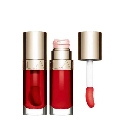 Clarins Lip Comfort Oil - Tinted Lip Oil In 8 Strawberry