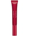 Clarins Lip Perfector Intense Color Gloss, 0.35 Oz. In New 18 Intense Garnet