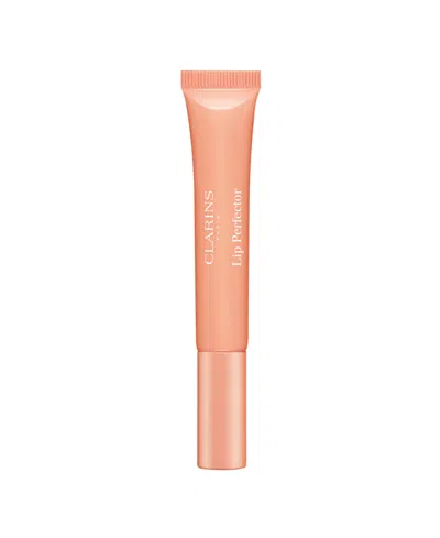 Clarins Lip Perfector Peptide-plumping And Hydrating Lip Gloss In Transparent