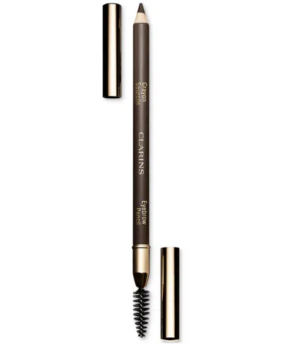 Clarins Longwear Sculpt & Define Eyebrow Pencil In Light Brown