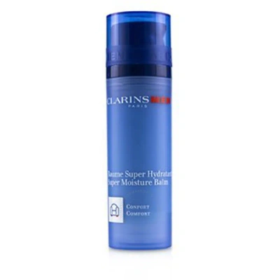 Clarins Men's Super Moisture Balm 1.7 oz Skin Care 3380810288094 In White