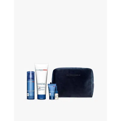 Clarins Mens Men Hydration Essentials Gift Set Worth £68