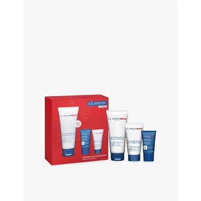 Clarins Mens Men Start-up Essentials Gift Set Worth Over £34