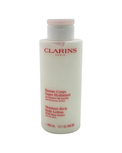 Clarins Moisture-rich 13.1oz Body Lotion In White