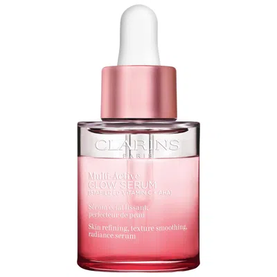 Clarins Multi-active Brightening Glow Serum With Vitamin C + Aha 1 Fl Oz/30 ml
