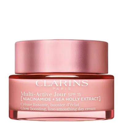Clarins Multi-active Day Cream 100ml In White