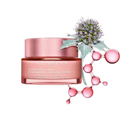 Clarins Multi-active Day Face Cream - All Skin Types In White