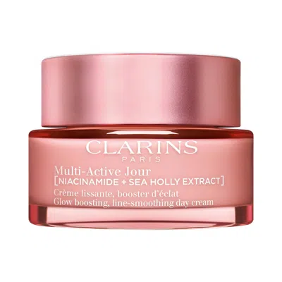 CLARINS MULTI-ACTIVE DAY MOISTURIZER FOR LINES, PORES, GLOW WITH NIACINAMIDE 1.7 OZ / 50 ML