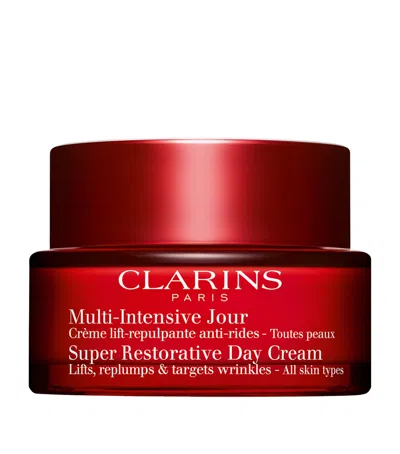Clarins Multi-intensive Super Restorative Day Cream In White