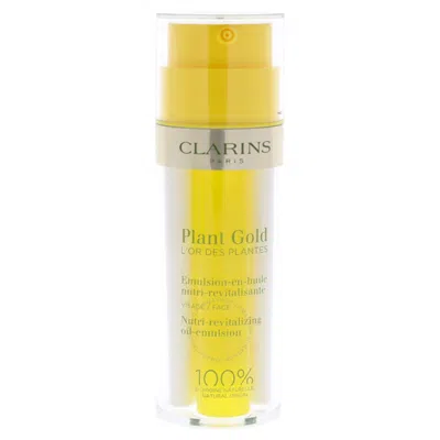 Clarins Plant Gold Nutri-revitalizing Oil-emulsion By  For Unisex - 1.1 oz Emulsion In Gold Tone