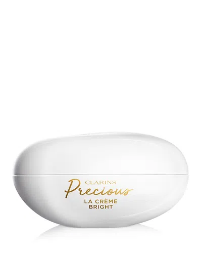 Clarins Precious La Creme Bright Brightening Moisturizer For Radiant Skin 1.7 Oz. In Transparent
