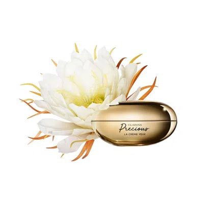 Clarins Precious La Crème Yeux Age-defying Eye Cream 0.5 Oz. In White