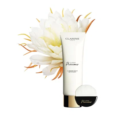 Clarins Precious La Mousse Douce Nettoyante In White