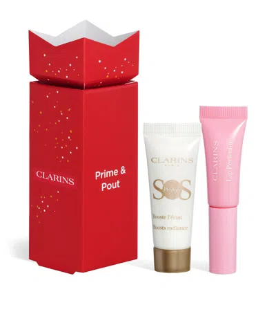 Clarins Prime & Pout Stocking Filler Gift Set