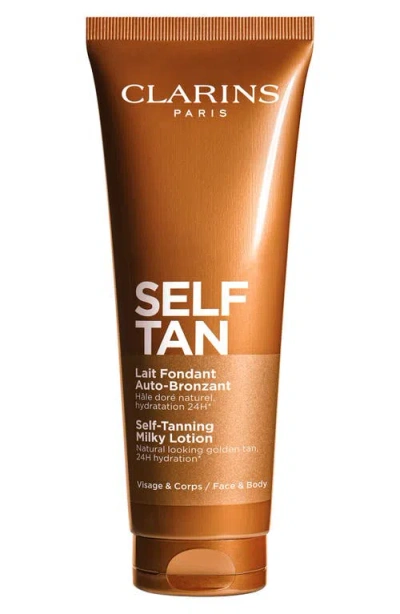Clarins Self Tan Milky Lotion In Transparent